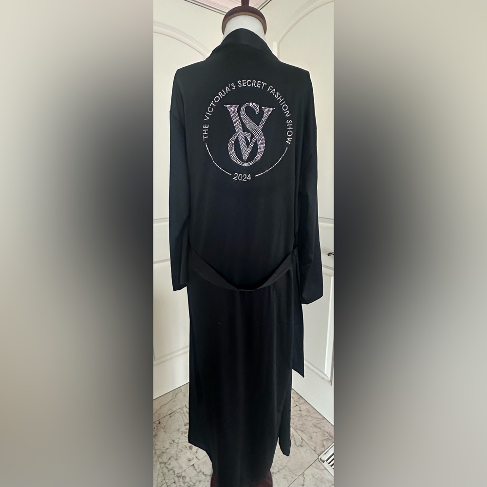 Victoria's Secret Black 2024 Fashion Show Robe